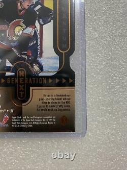 1999 Upper Deck Wayne Gretzky/Marion Hossa Generation Next 2/25 Super Rare