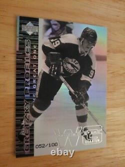 1999 Upper Deck Wayne Gretzky Quantum #052/100 Sault Ste. Marie Oilers