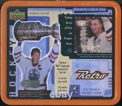 1999 Upper Deck Wayne Gretzky Retro Hockey Lunch Box OILERS (Factory Sealed)