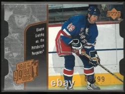 1999 Upper Deck Year Of The Ggreat One Wayne Gretzky /99
