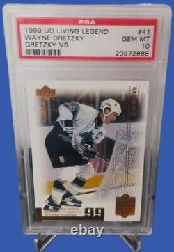 1999 Wayne Gretzky Upper Deck Living Legend #41 Psa 10 Gem Mint Pop 5