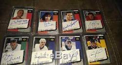 2000-01 Ud Epic Signatures On Card Auto Hockey Set Gretzky Howe Orr Upper Deck