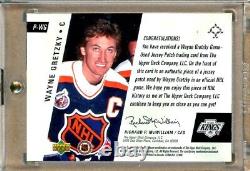 2000-01 Upper Deck Game Jersey Patches #PWG WAYNE GRETZKY Patch All-Star