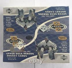 2000-01 Upper Deck Heroes Hockey Box Factory Sealed 24 Pack