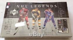 2000-01 Upper Deck NHL Legends Hockey HOBBY Box 1 Game-Used Jersey or Auto Card