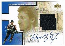 2000-01 Upper Deck Pros And Prospects Jersey Autograph #s-wg Wayne Gretzky 39/50