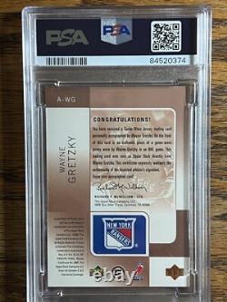 2000 SPGU Tools Of The Game WAYNE GRETZKY Bronze Autograph #150/300 PSA 8