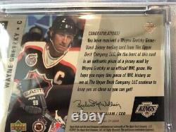 2000 UPPER DECK WAYNE GRETZKY ALL STAR GAME WORN JERSEY PSA 9 Pop 1 MINT