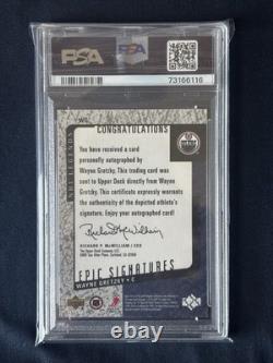 2000 Upper Deck Legends Epic Signatures Wayne Gretzky PSA 9 On Card Auto 10 Pop5