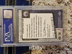 2000 Upper Deck Legends Wayne Gretzky Epic Signatures PSA 8