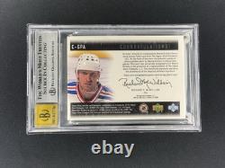 2000 Upper Deck Wayne Gretzky Master Collection Patch Auto Quad /9 Bgs 8/10
