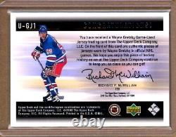 2000 Upper Deck Wayne Gretzky Master Collection #UGJ1 GRETZKY Jersey Auto 63/99