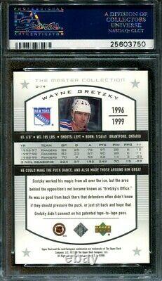 2000 Upper Deck Wayne Gretzky PSA 10 Master Collection #U-14