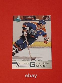 2001-02 Upper Deck #424 Wayne Gretzky Young Guns Flashback Edmonton Oilers