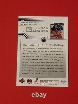2001-02 Upper Deck #424 Wayne Gretzky Young Guns Flashback Edmonton Oilers