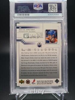 2001-02 Upper Deck #424 Wayne Gretzky Young Guns Retail Psa 9 Pop 26