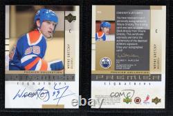 2001-02 Upper Deck Premier Collection Signatures Wayne Gretzky #WG Auto HOF