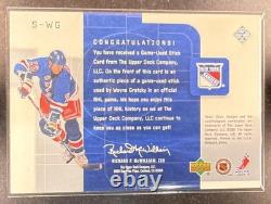 2001-02 Upper Deck Top Shelf Wayne Gretzky #s-wg Sticks Rangers