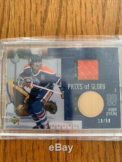 2001-02 Upper Deck Wayne Gretzky Pieces Of Glory /50