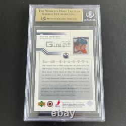 2001-02 Upper Deck Young Guns Flashback #424 Wayne Gretzky BGS 9.5 GEM MINT