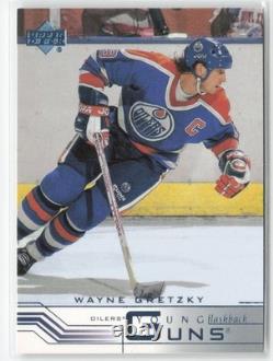 2001-02 Upper Deck Young Guns Flashback Retro Wayne Gretzky #424