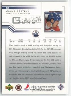 2001-02 Upper Deck Young Guns Flashback Retro Wayne Gretzky #424