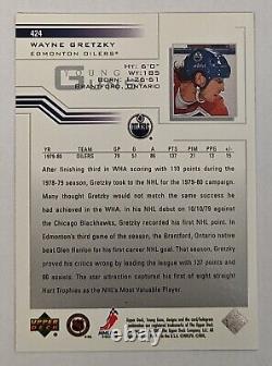 2001-02 Upper Deck Young Guns Flashback Wayne Gretzky #424