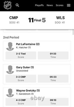 2002-03 UD Top Shelf Wayne Gretzky Mark Messier Relic 99/99 JERSEY NUMBER SGC 8