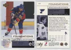 2002-03 Upper Deck Foundations /1250 Wayne Gretzky #117 HOF
