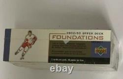 2002-03 Upper Deck Foundations Hobby Hockey Box Factory Sealed