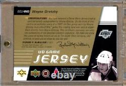 2002-03 Upper Deck Game Jersey Autographs #WG WAYNE GRETZKY Auto Jersey /50