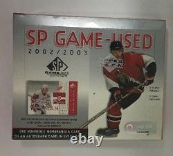 2002-03 Upper Deck SP Game Used Hobby Hockey Box Factory Sealed