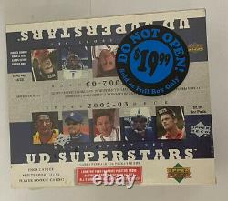 2002-03 Upper Deck Superstars Multi Sport Box 24 Pack
