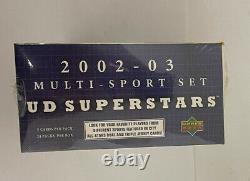 2002-03 Upper Deck Superstars Multi Sport Box 24 Pack