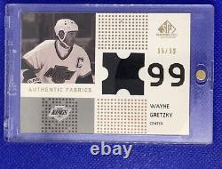 2003-04 Upper Deck SP Game Used Wayne Gretzky AUTHENTIC FABRICS /99