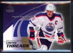 2003-04 Upper Deck Sp Game Used Wayne Gretzky Game-used Jersey Gold #ed /21 Rare