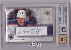 2003-04 Upper Deck Trilogy WAYNE GRETZKY Auto Scripts BGS 8.5/10