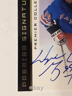 2003 Upper Deck Premiere Collection Autograph #S-WG Wayne Gretzky #7/50