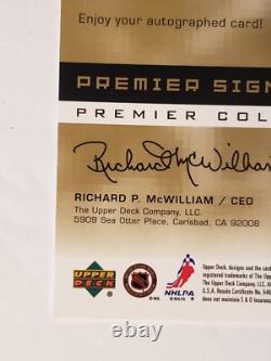 2003 Upper Deck Premiere Collection Autograph #S-WG Wayne Gretzky #7/50