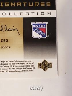2003 Upper Deck Premiere Collection Autograph #S-WG Wayne Gretzky #7/50