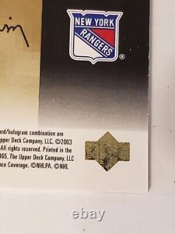 2003 Upper Deck Premiere Collection Autograph #S-WG Wayne Gretzky #7/50