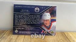 2004-05 UD Ultimate Collection WAYNE GRETZKY Game Jersey Oilers GU /250