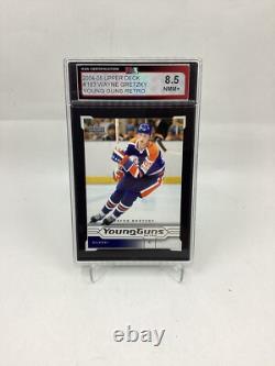 2004-05 Upper Deck #183 Wayne Gretzky Young Guns Retro KSA 8.5