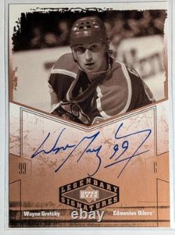 2004-05 Upper Deck Legendary Signatures Wayne Gretzky AUTO #WG