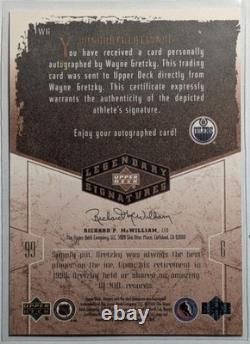 2004-05 Upper Deck Legendary Signatures Wayne Gretzky AUTO #WG