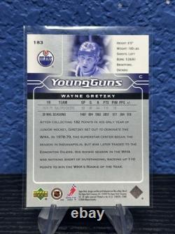 2004-05 Upper Deck Young Guns RETRO Wayne Gretzky RC #183 Mint Oilers Mint