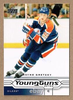 2004-05 Upper Deck Young Guns Retro #183 Wayne Gretzky Edmonton Oilers