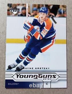 2004-05 Upper Deck Young Guns Retro Wayne Gretzky #183 Edmonton Oilers SP