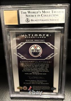 2004 Ultimate Collection #US-WG1 WAYNE GRETZKY Ultimate Signatures Auto