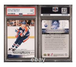 2004 Upper Deck Young Guns Wayne Gretzky #183 Edmonton Oilers PSA 9